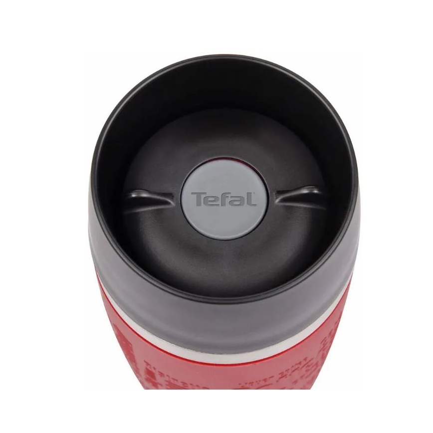 Cană de călătorie 500 ml TRAVEL MUG oțel inoxidabil/roșu Tefal