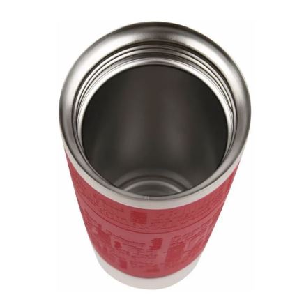 Cană de călătorie 500 ml TRAVEL MUG oțel inoxidabil/roșu Tefal