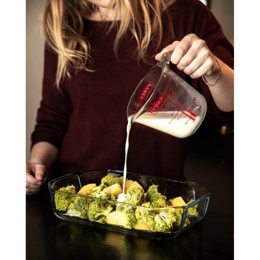 Cana de măsurare din sticlă PYREX 0,5 l