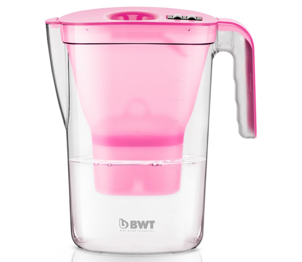 Filtering jug Vida 2.6 l pink BWT