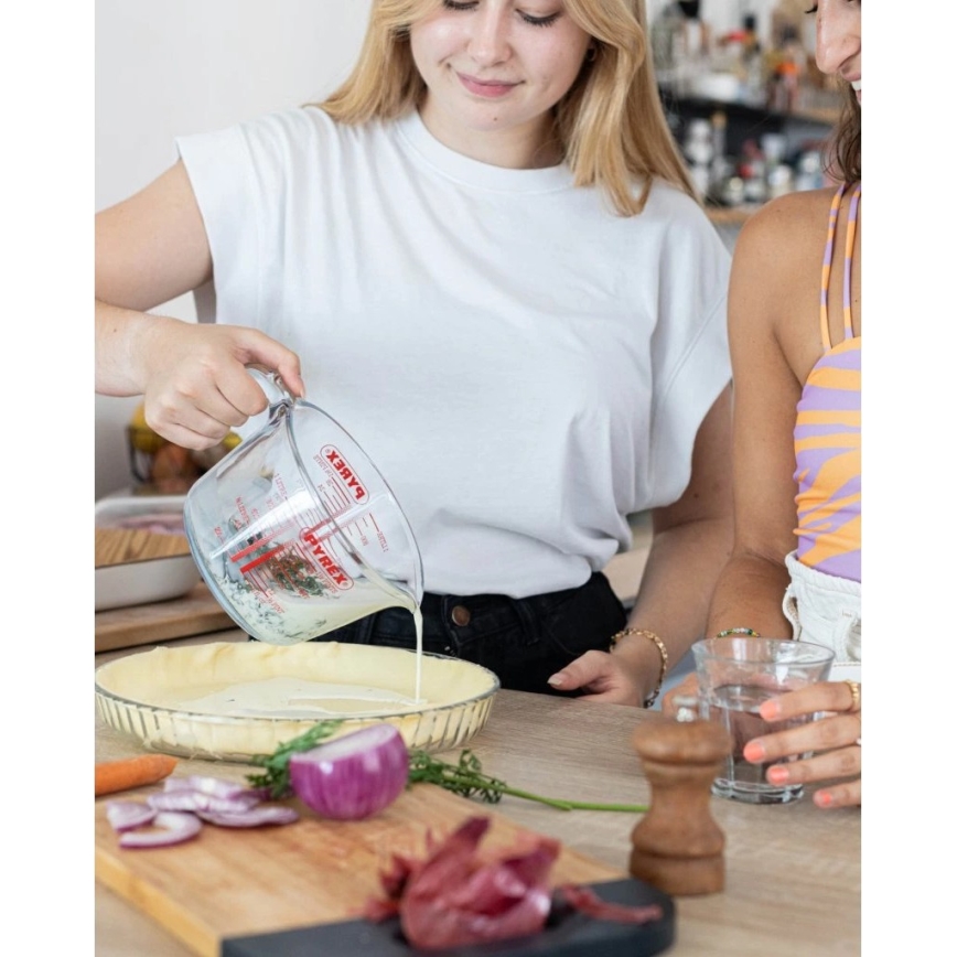 Cană măsurătoare din sticlă PYREX, 1 l