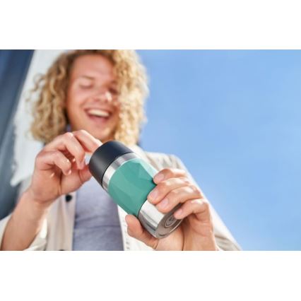 Cană termos Tefal 300 ml COMPACT MUG oțel inoxidabil/verde