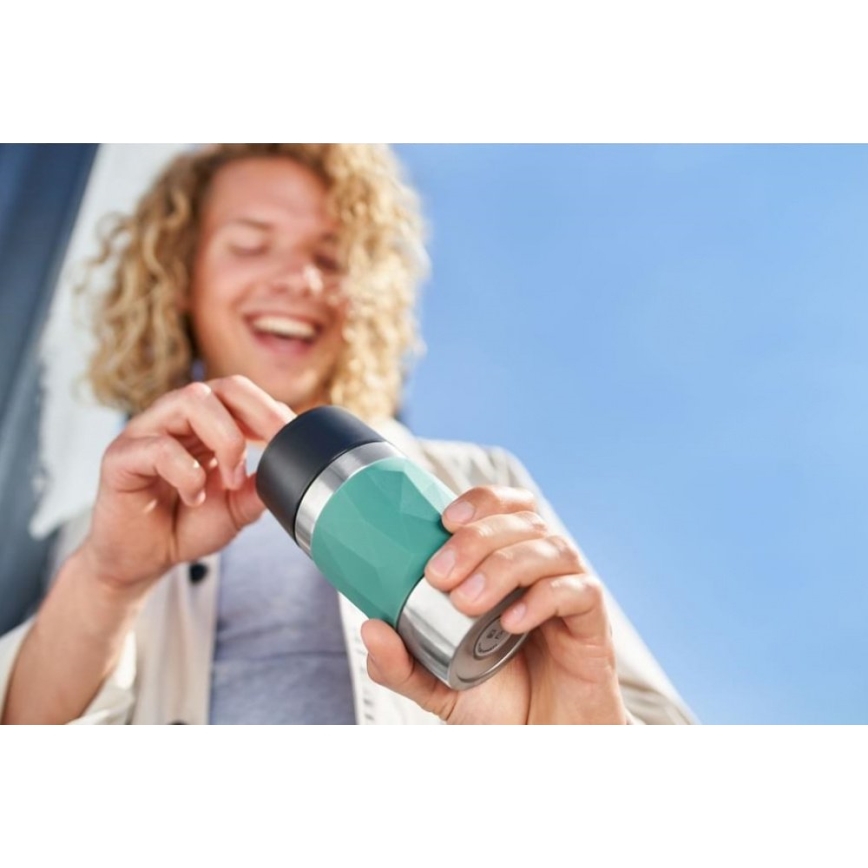 Cană termos Tefal 300 ml COMPACT MUG oțel inoxidabil/verde