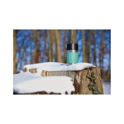 Cană termos Tefal 300 ml COMPACT MUG oțel inoxidabil/verde