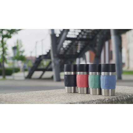 Cană termos Tefal 300 ml COMPACT MUG oțel inoxidabil/verde