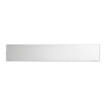 Canaleta de scurgere 49,5x2,3 cm inox/argintiu