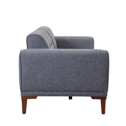 Canapea 2 locuri DOTY, gri închis