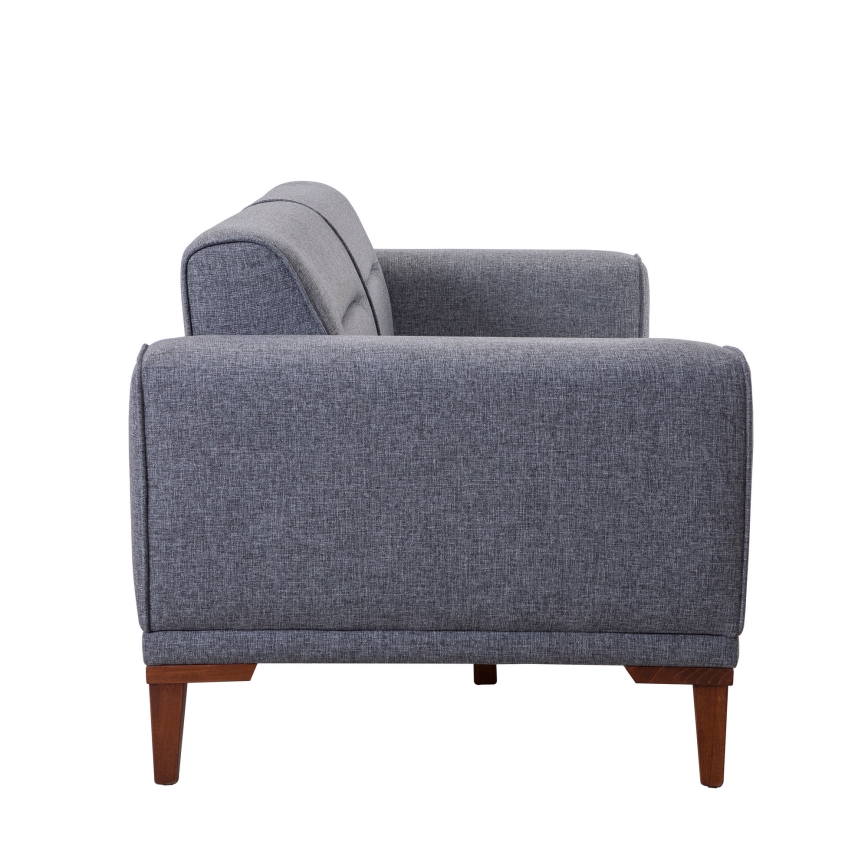 Canapea 2 locuri DOTY, gri închis