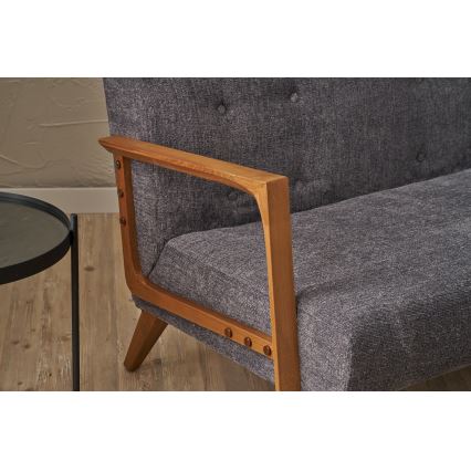 Canapea 2 locuri TUMI, gri