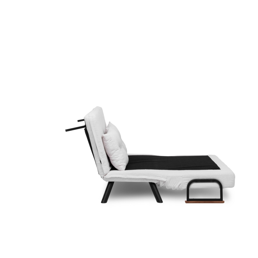 Canapea extensibilă 2 locuri QIRA, albă