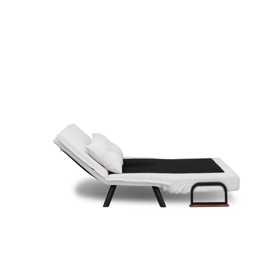 Canapea extensibilă 2 locuri QIRA, albă