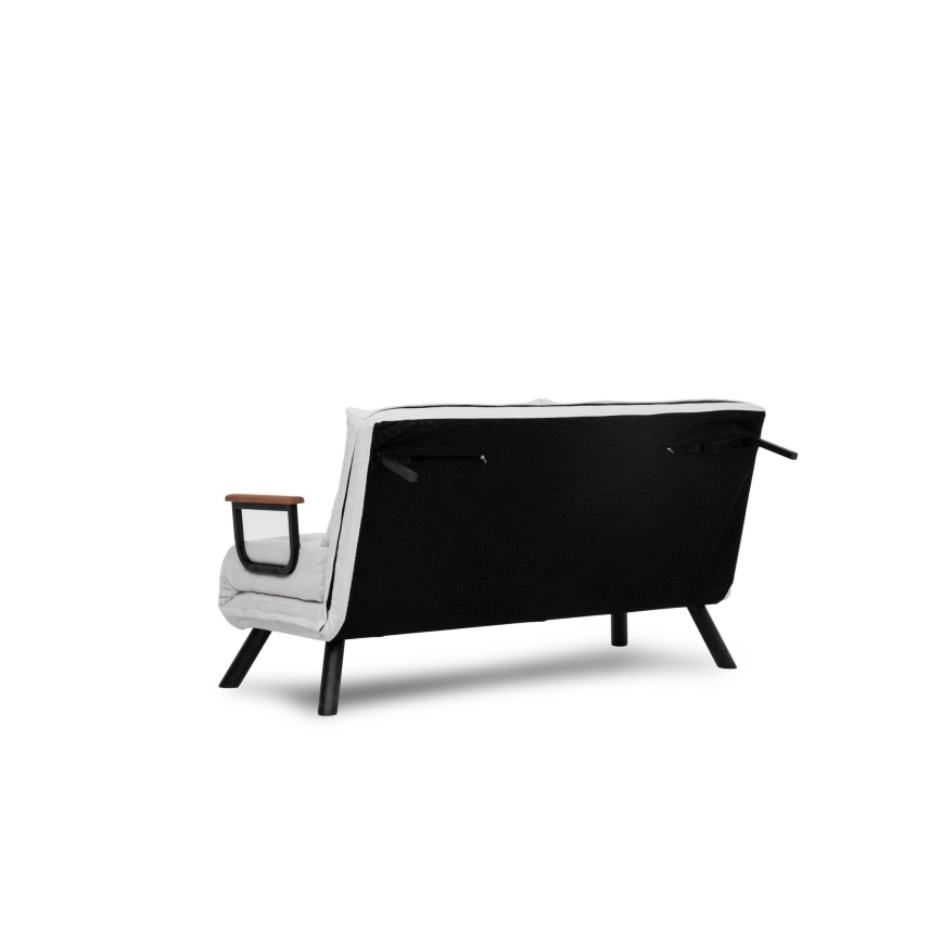 Canapea extensibilă 2 locuri QIRA, albă