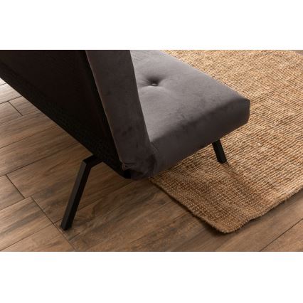 Canapea extensibilă BAKU, 2 locuri, gri