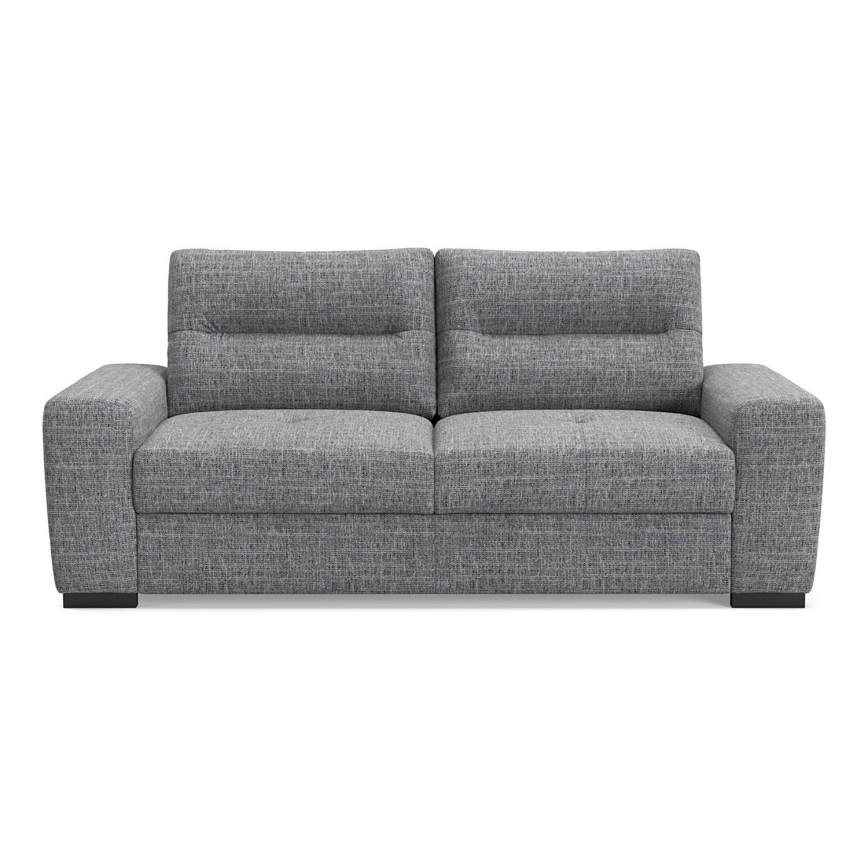 Canapea extensibilă COMO, 3 locuri, gri deschis