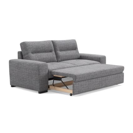 Canapea extensibilă COMO, 3 locuri, gri deschis