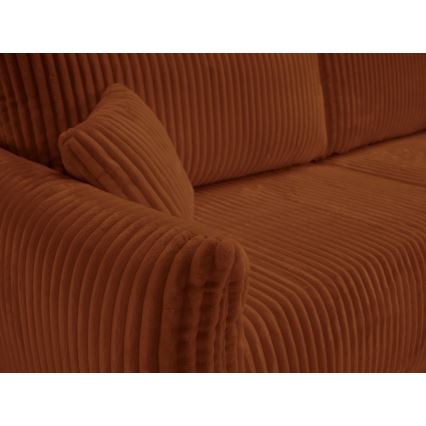 Canapea extensibilă FRIDA, 2 locuri, maro