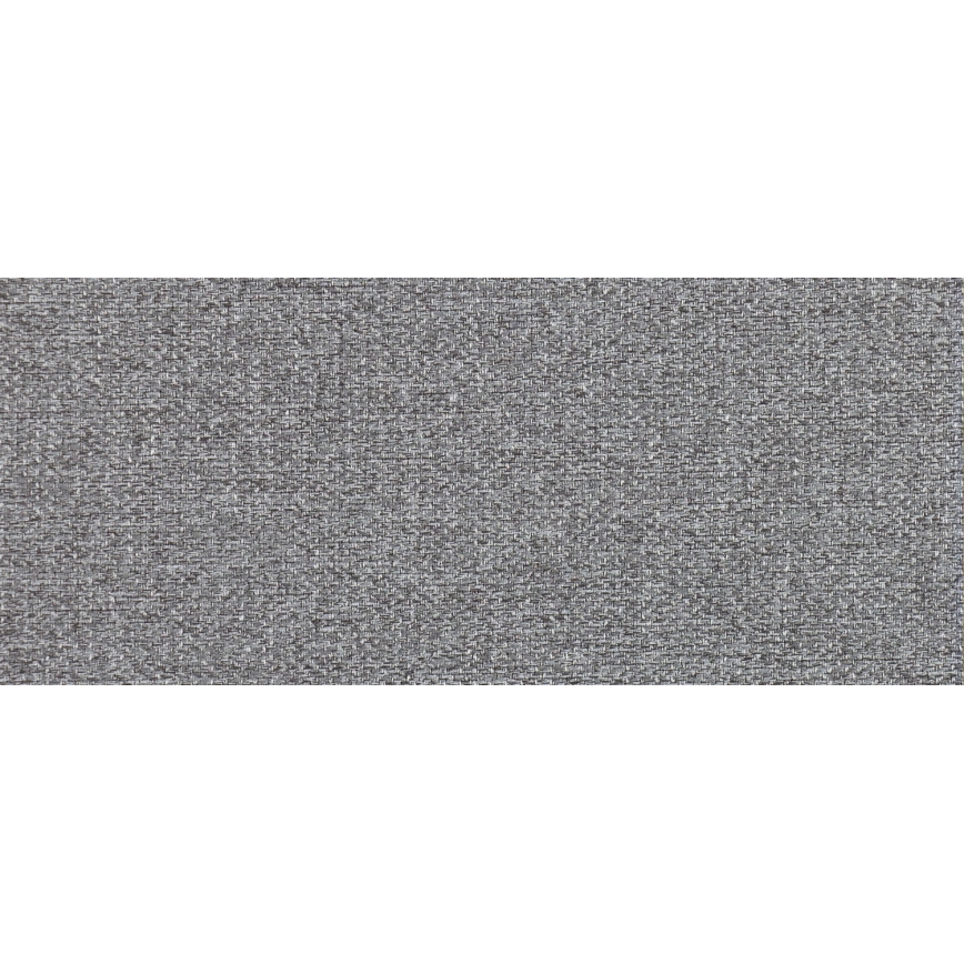 Canapea extensibilă în U OXFORD, tapițată, universală, negru/gri