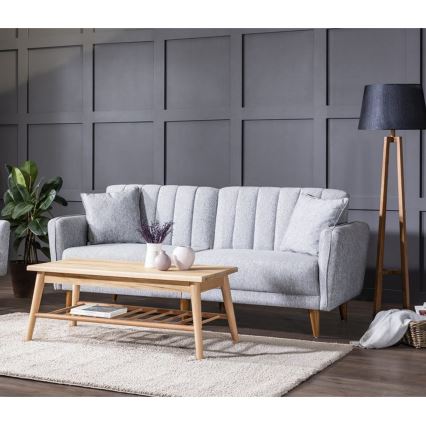 Canapea extensibilă KITO, 2 locuri, gri