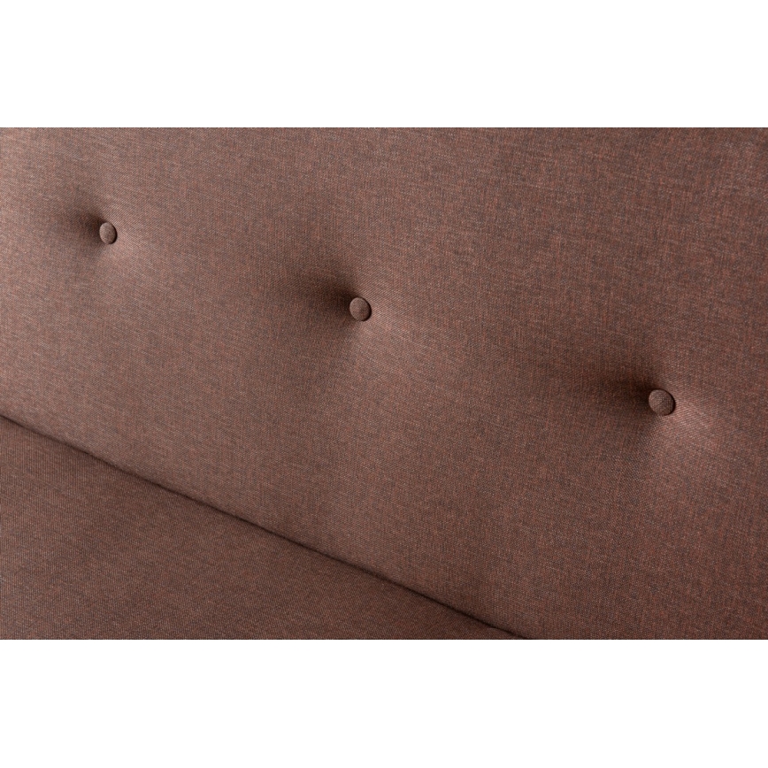 Canapea LOKO cu două locuri, maro