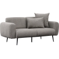 Canapea PISA, 2 locuri, gri deschis
