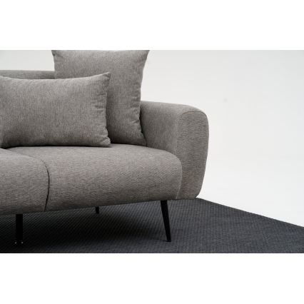 Canapea PISA, 2 locuri, gri deschis