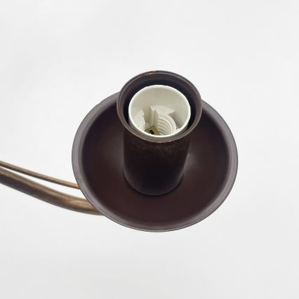 Candelabru ANTON pe lanț, 3x E14/15W/230V, finisaj bronz