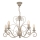 Candelabru cu lanț MAURO, 5xE14/15W/230V, bej
