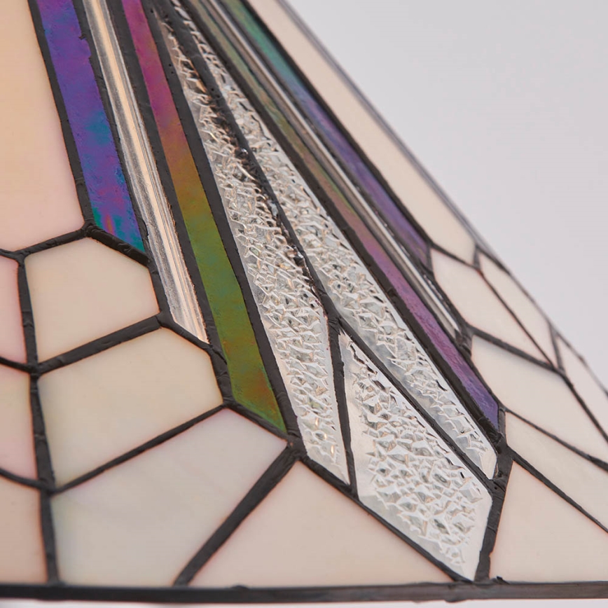 Candelabru cu lanț Tiffany ASTORIA, 1x E27/60W/230V, diametru 40 cm