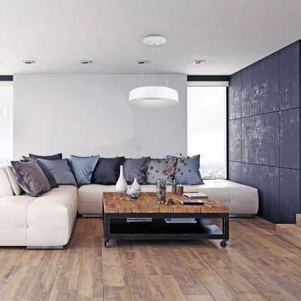 Candelabru LED dimabil suspendat pe cablu LED/20W/230V