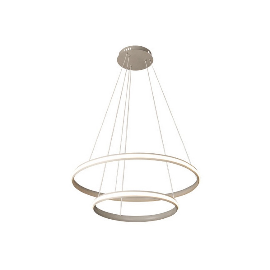 Lustră LED reglabilă, suspendată pe cablu LED/90W/230V 3000-6500K diam. 60 cm + telecomandă