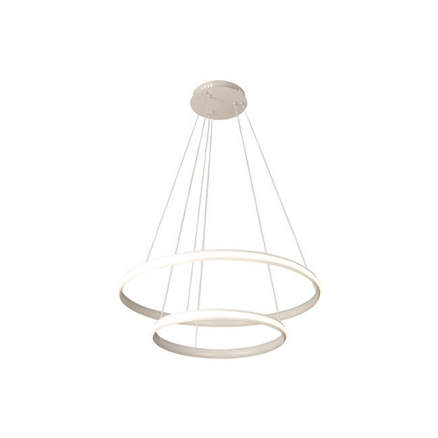 Lustră LED reglabilă, suspendată pe cablu LED/90W/230V 3000-6500K diam. 60 cm + telecomandă