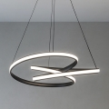 Candelabru LED reglabil pe cablu LED/85W/230V 3000-6500K Ø 49 cm + telecomandă