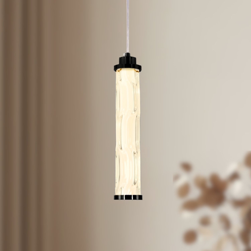 Candelabru LED suspendat pe cablu CORTE LED/10W/230V, negru