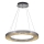 Candelabru LED suspendat pe cablu JESI, 85W, 230V, 3000K, diametru 80 cm, argintiu
