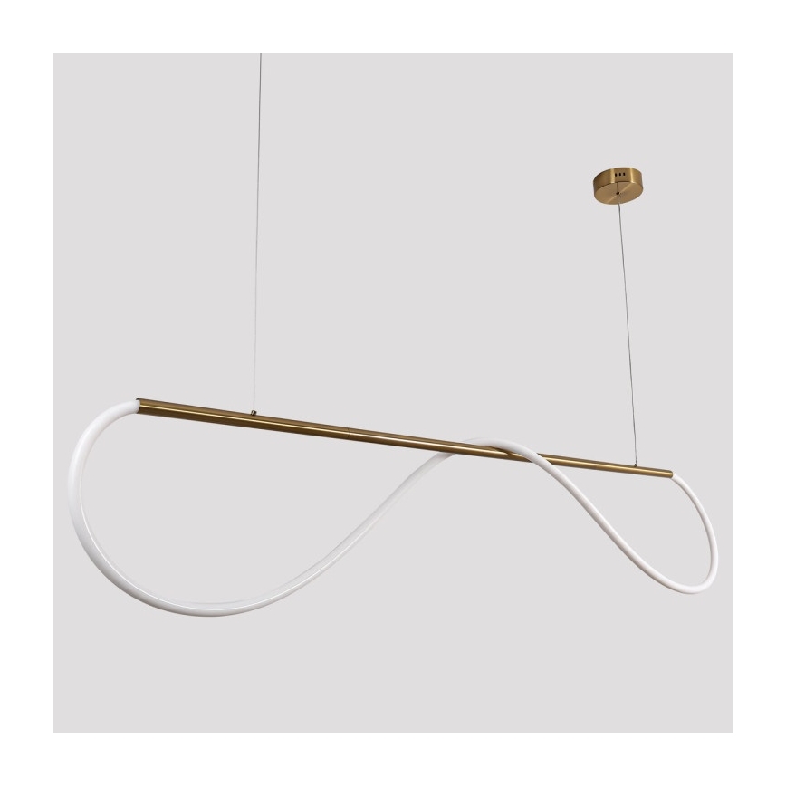 Candelabru LED suspendat pe cablu MELECA LED/36W/230V 3000/4000/6000K 160 cm auriu