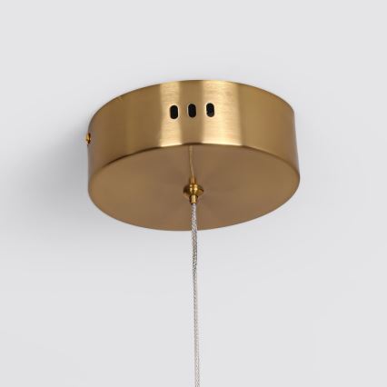 Candelabru LED suspendat pe cablu MELECA LED/36W/230V 3000/4000/6000K 160 cm auriu