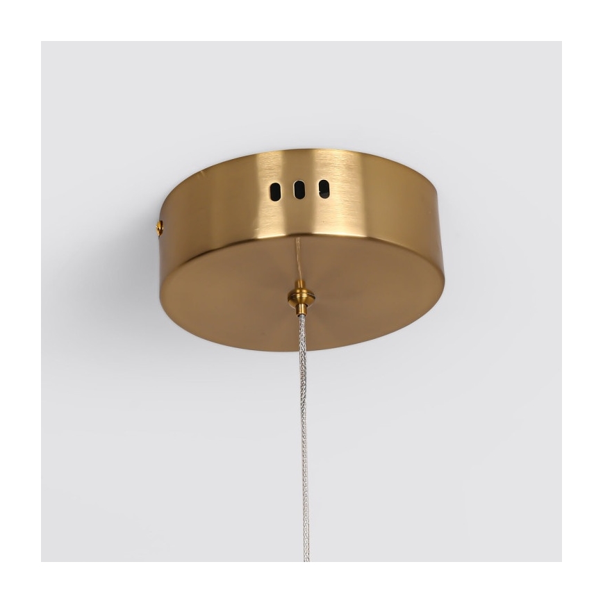 Candelabru LED suspendat pe cablu MELECA LED/36W/230V 3000/4000/6000K 160 cm auriu