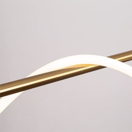 Candelabru LED suspendat pe cablu MELECA LED/36W/230V 3000/4000/6000K 160 cm auriu