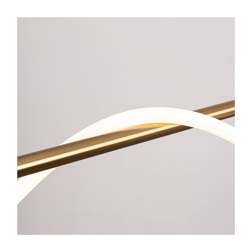 Candelabru LED suspendat pe cablu MELECA LED/36W/230V 3000/4000/6000K 160 cm auriu