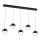 Candelabru LED suspendat pe cablu ZIREA LED/30W/230V, negru