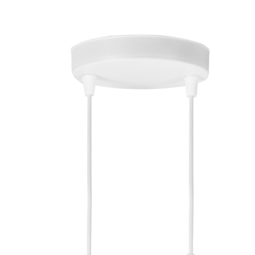 Candelabru pe cablu BOHO 2xE27/60W/230V crem/iută