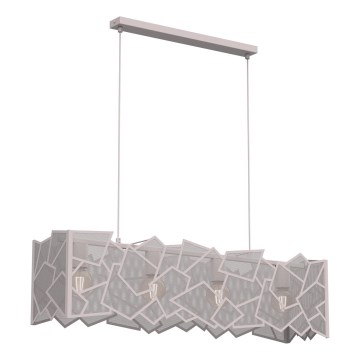 Candelabru pe cablu CAMO, 4xE27/15W/230V, bej