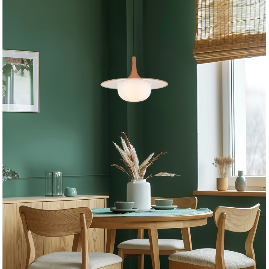 Candelabru pe cablu FRED 1xG9/10W/230V, maro