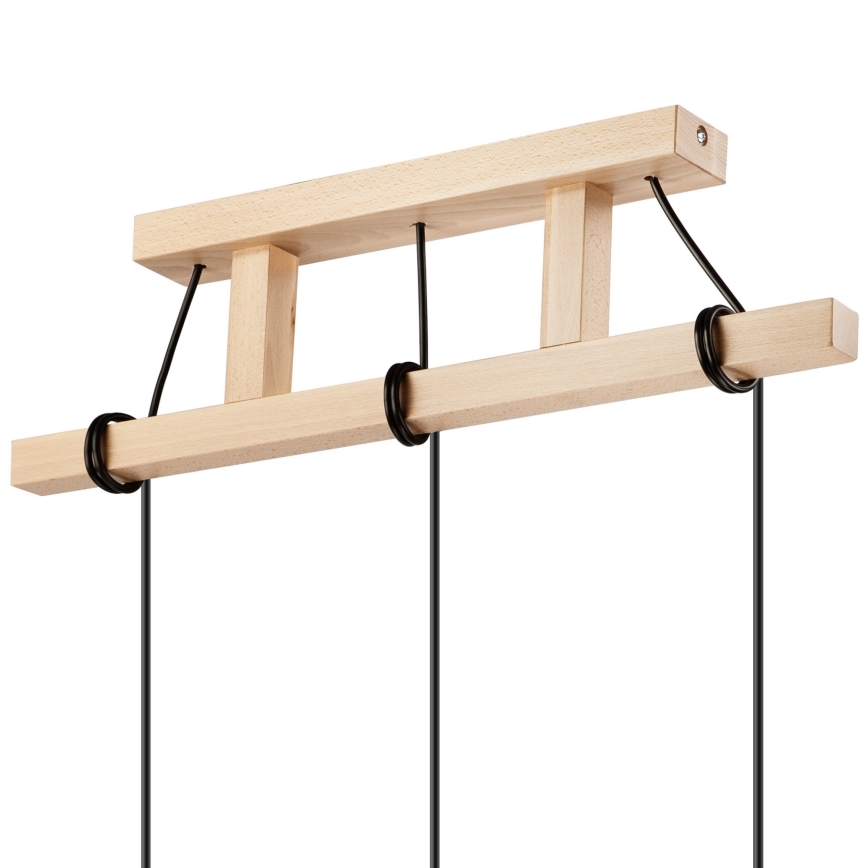 Candelabru suspendat pe cablu LEON 3xE27/60W/230V fag