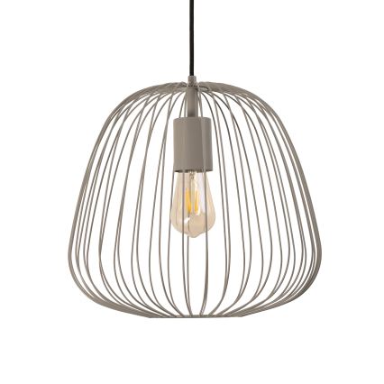 Candelabru pe cablu OVELLA, 1xE27/15W/230V, Ø36 cm, bej
