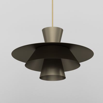 Candelabru pe cablu PLATO 1xE27/15W/230V bronz