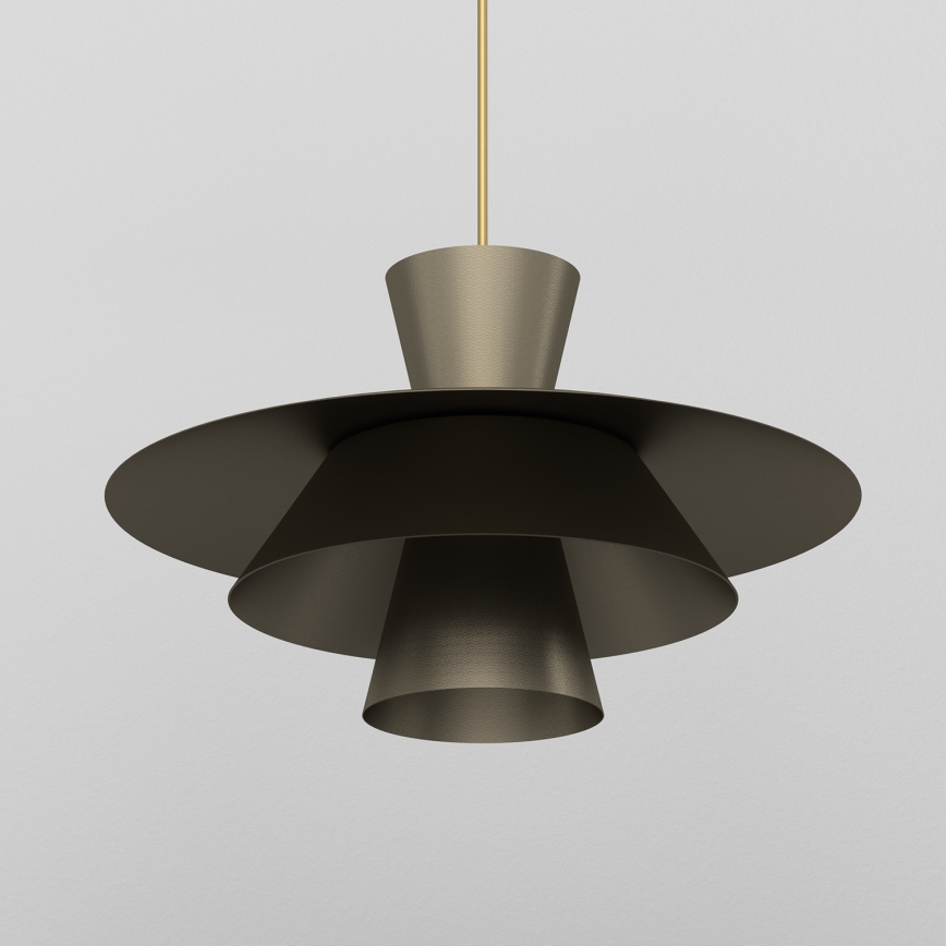 Candelabru pe cablu PLATO 1xE27/15W/230V bronz