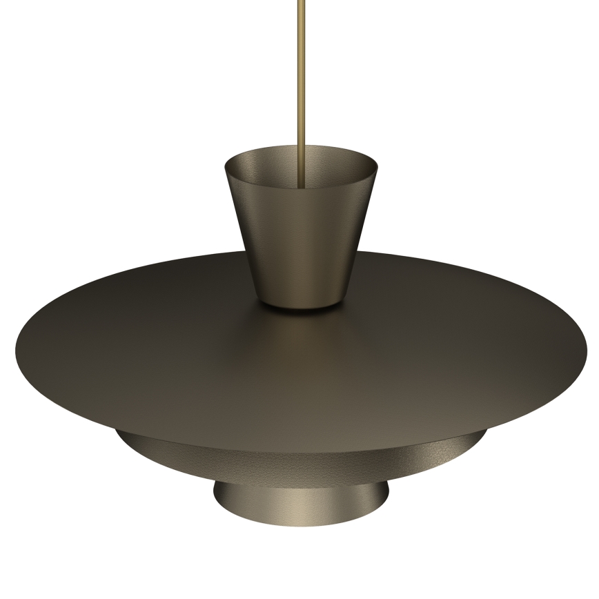 Candelabru pe cablu PLATO 1xE27/15W/230V bronz