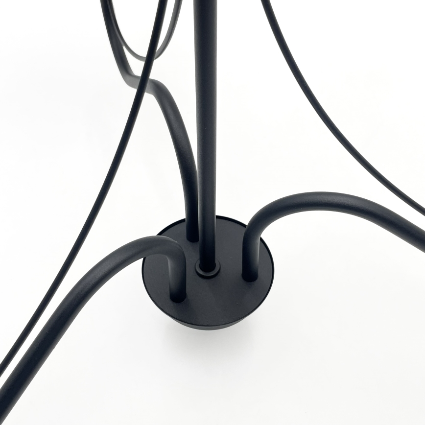 Candelabru pe lanț ANTON 3xE14/15W/230V negru