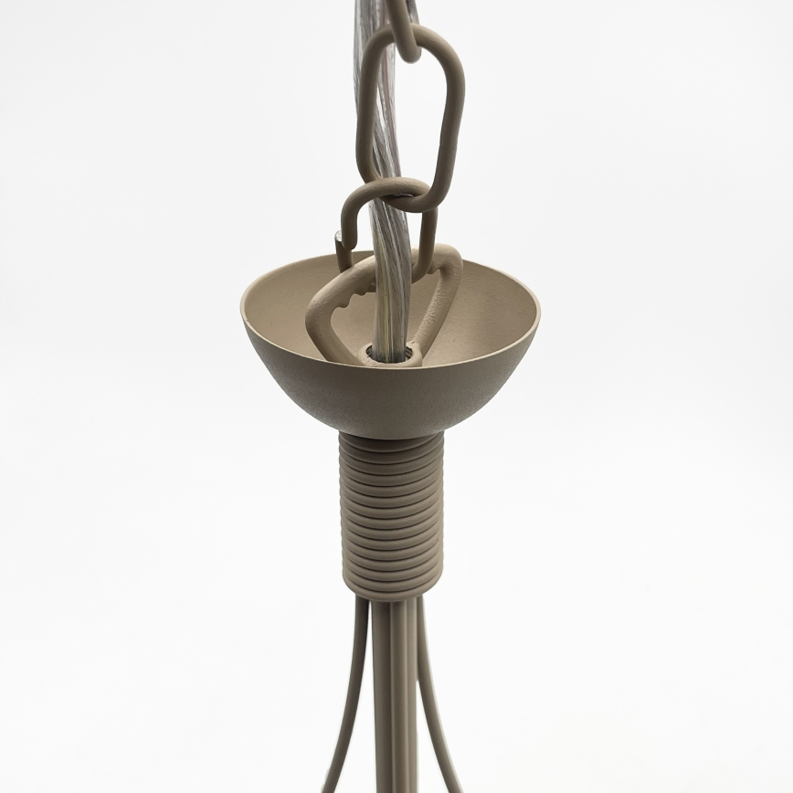Candelabru pe lanț ANTON 3xE14/60W/230V bej
